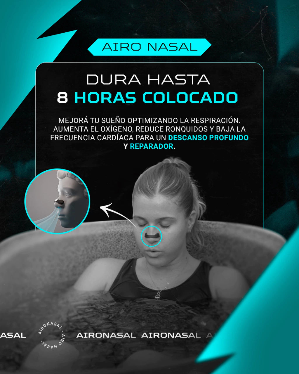 Kit inicial - Airo Nasal - Dilatador nasal magnético